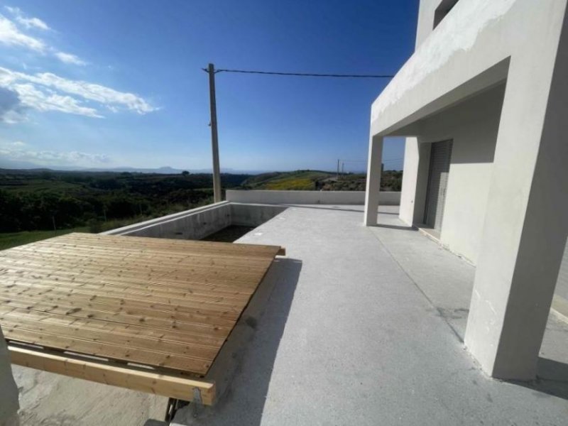 Armeni bei Rethymno Kreta, Armeni: Zwei halbfertige Villen mit Meerblick in der Nähe von Rethymno zu verkaufen Haus kaufen